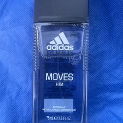 Adidas Moves Him 2.5 FL OZ. Cologne Brand New