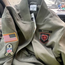 Nike Bears Bomber Jacket. Salute To Service Addition 