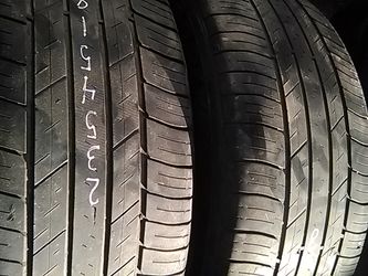 235 45 18 two Goodyear Eagle tires $20 each