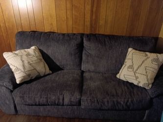 Loveseat and sofa set