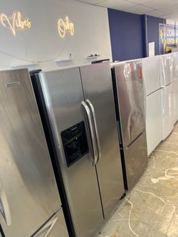 Double door stainless steel Refrigerator