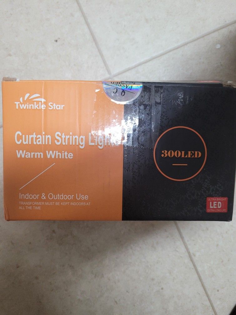 Curtain String L.E.D Lights