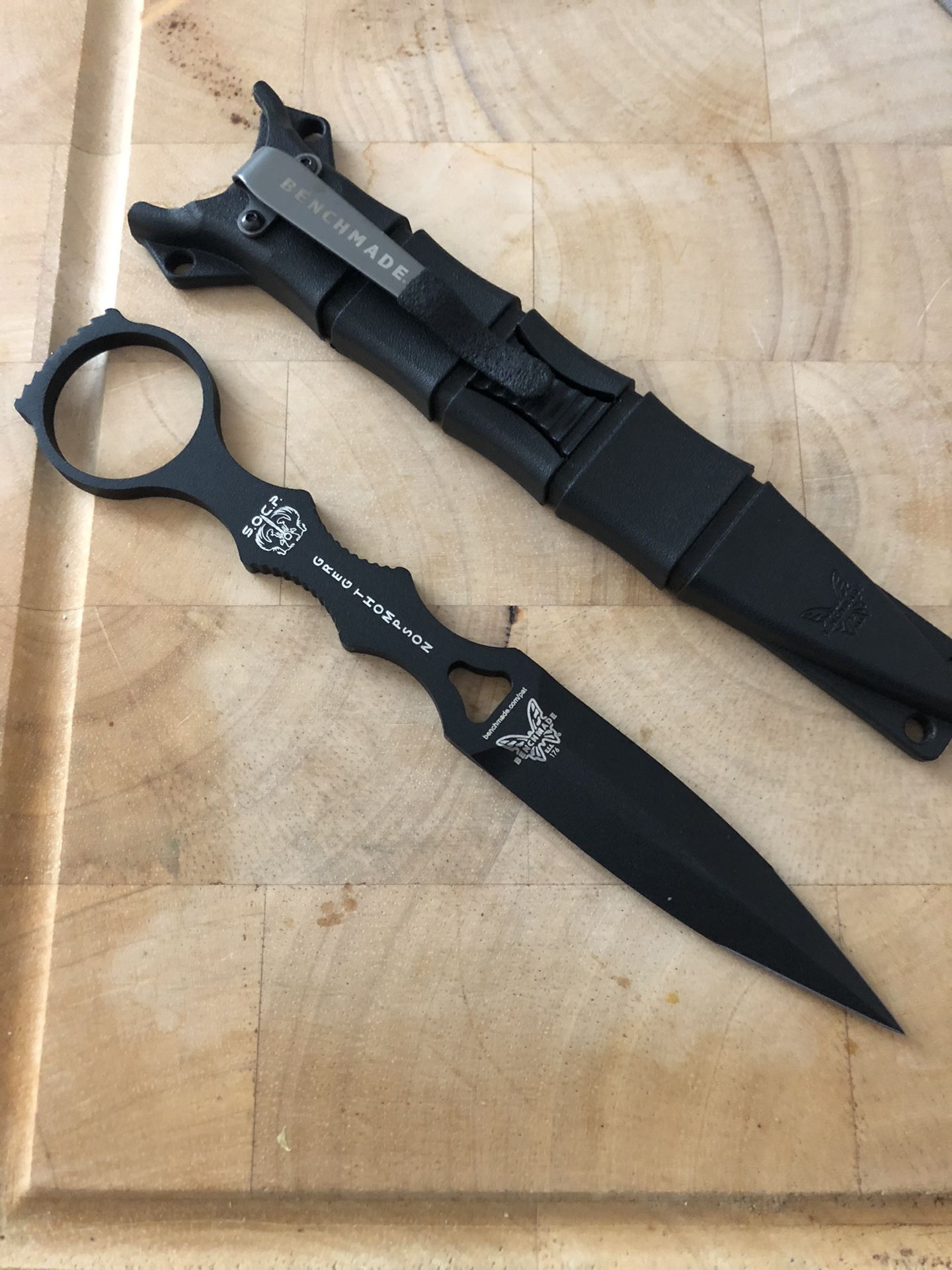 Benchmade SOCP - Tactical Push Dagger