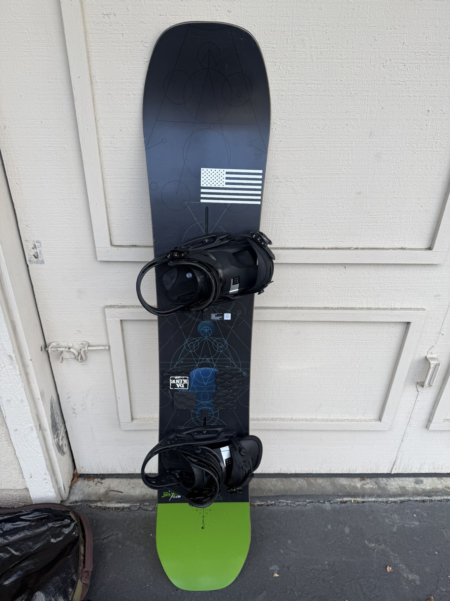 Burton Snowboard/bag/boots