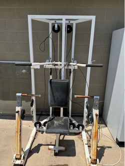 Commercial upper body weight machine