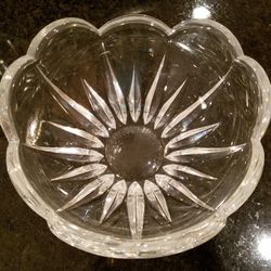 $5 -- crystal bowl