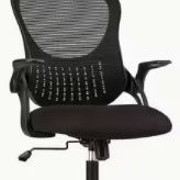 Ergonomic Office Desk Computer Chair, High Back Comfy Swivel Home Gaming Mesh Chairs With Wheels, Adjustable Headrest, Lumbar Support