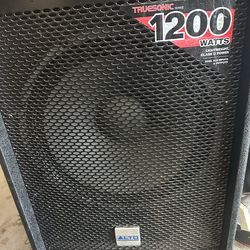Alto TrueSonic 1200 Watt Subwoofer