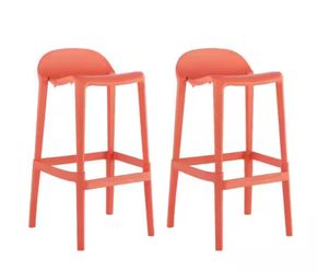 New .Indoor/Outdoor Barstool (Set of 2) Joyous 34.30 in