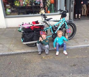 Xtracycle cargo bike with ALL accessories fender hooptie magic carpet u tubes and cargo bag for Sale in Seattle WA OfferUp