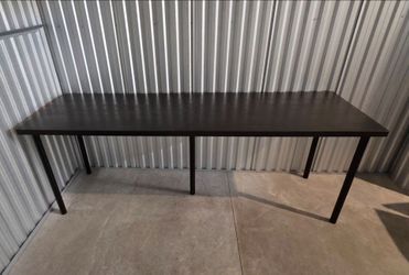 Black Long Table for Office