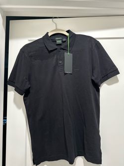Hugo Boss Men's Black Polo Shirt