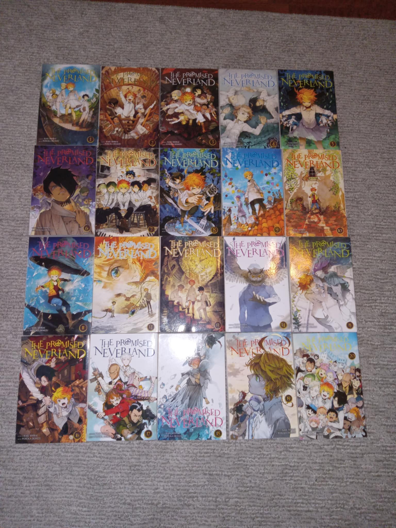 The Promised Neverland Manga Volume 1-20 - Turlock 