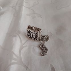 Silver Charm Purse