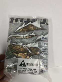 Buck Wear Youth Camo To The Core T Shirt Athl Heather Small