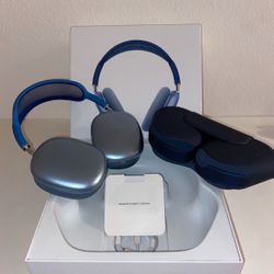 Blue AirPod Max