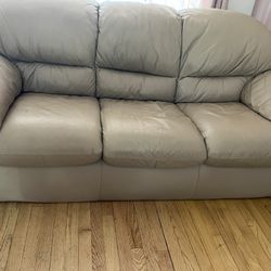 Sofa and Loveseat Real Leather- set