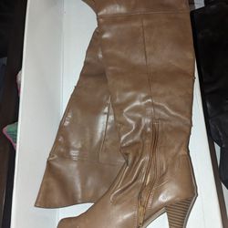 Women's Brown Boots Size 6 1/2