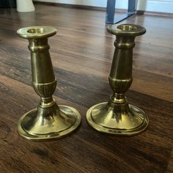 Brass Candle Holders 