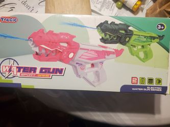 Battery powered water gun