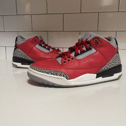 Nike Air Jordan 3 Retro “Red Cement” 2020 (CK5692-600) – Men’s Size 9.5