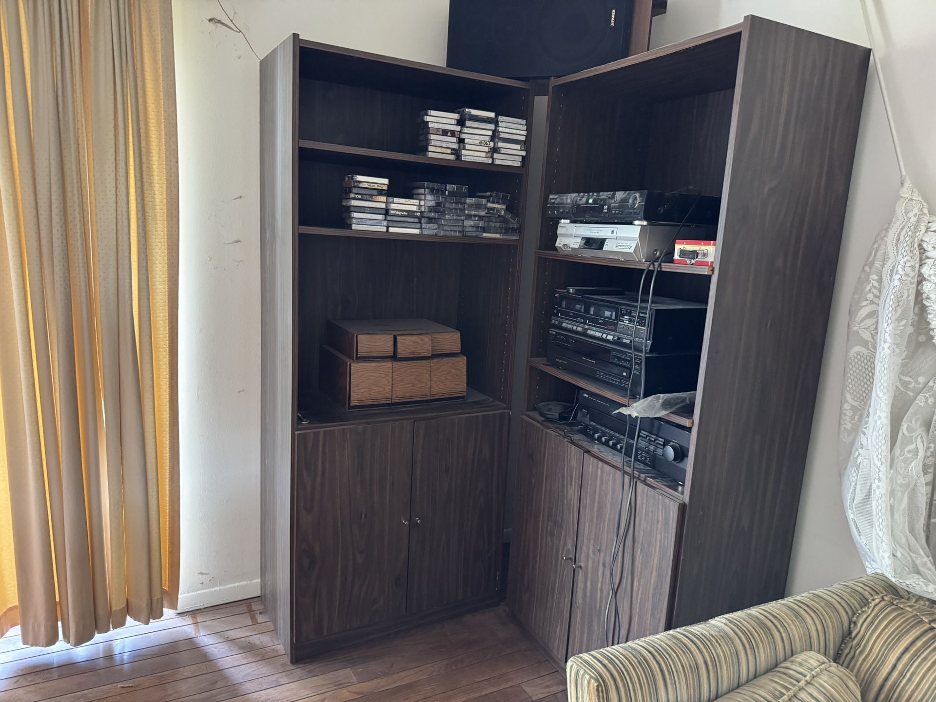 Free Tall Shelf Cabinets 3 Pcs
