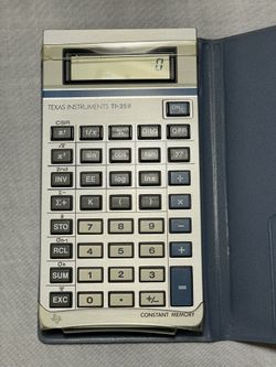 Texas Instruments TI-35II In Case (works)