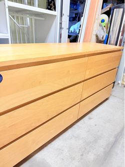 Ikea Malm Dresser 6 tier