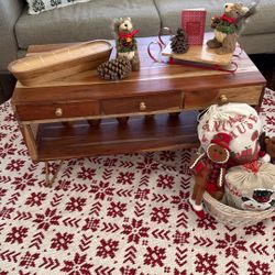 Boho Style Coffee Table