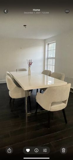 AllModern white dining table