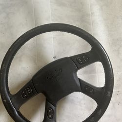Steering Wheel With Buttons 