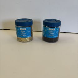 Black And Gold Glitter