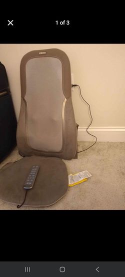 HoMedics back massager cushion with heat