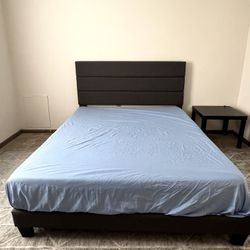 Queen Bed Frame With Mattress