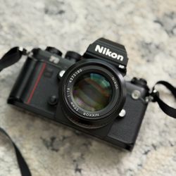 Nikon F3 35mm Film Camera — Tested & Working