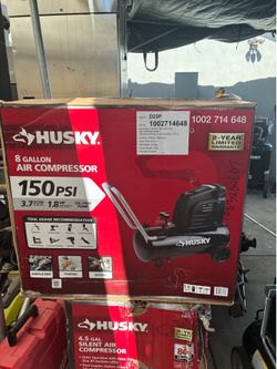 Husky8 gallon air compressor