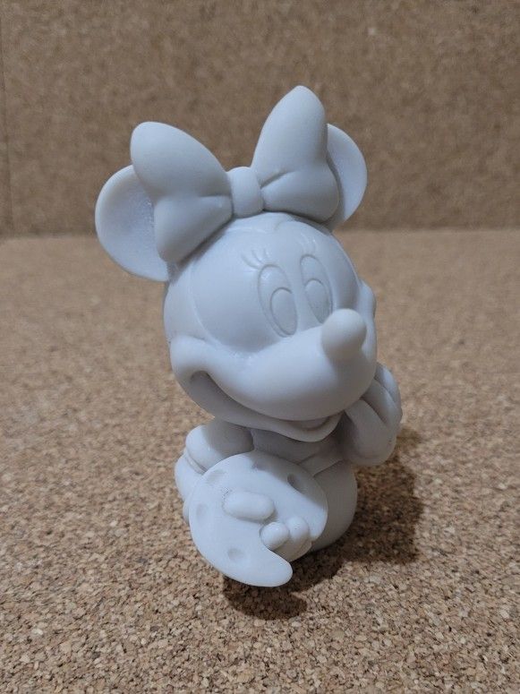 Disney Bust Minnie Mouse Figment Figure to paint your own figure 2022 Resin 3"
