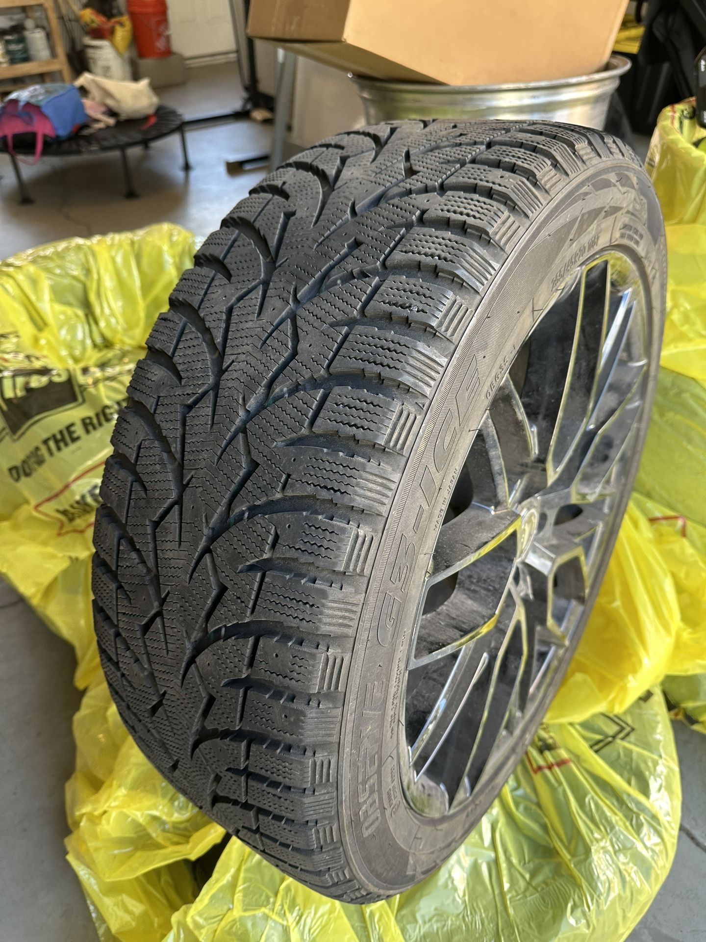 Snow Tires On Wheels