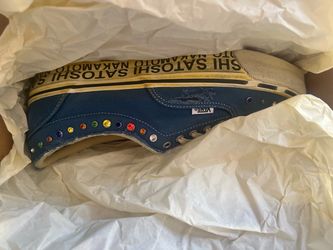 Vans OTW Era 95 Satoshi Nakamoto Round Lucky Charm Navy size 11 men