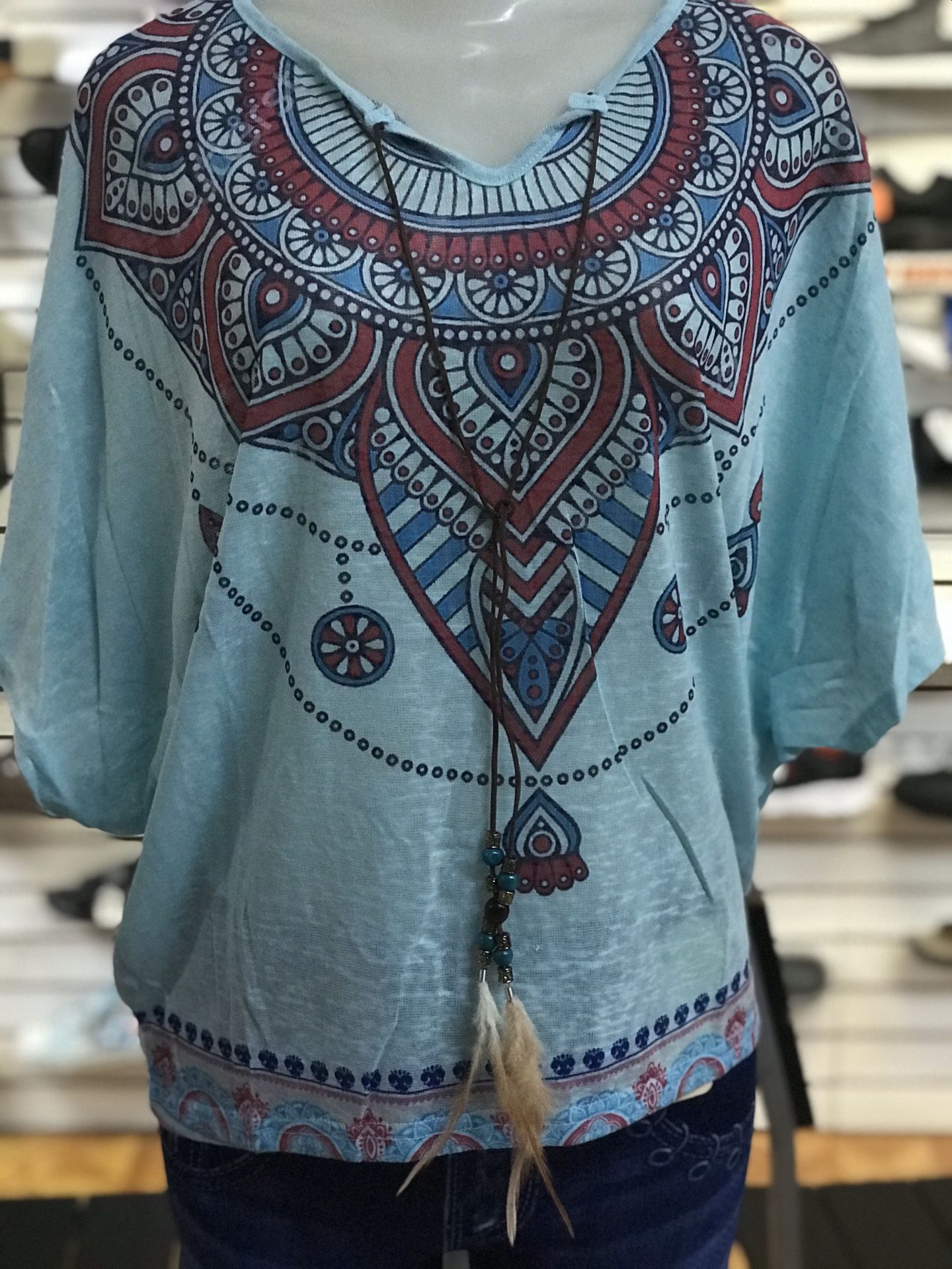 Women's Shirt Short Sleeve Tunic Tops
