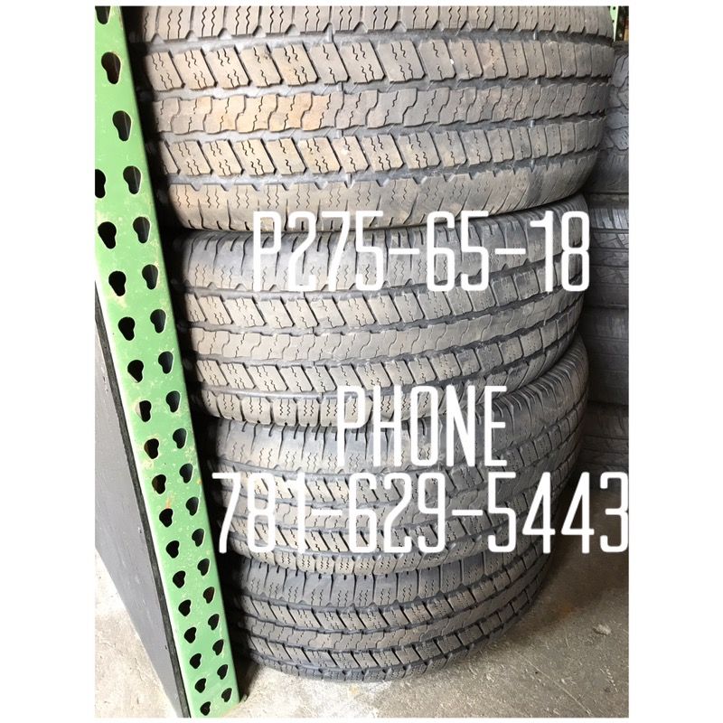 Used Tire For Sale 275/65/18 $250 All Four installed