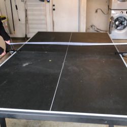 Ping Pong Table Black 