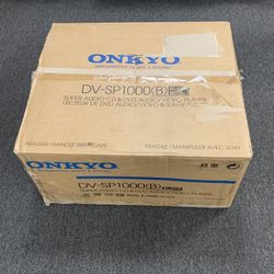 Onkyo DV-SP1000 ~ Super Audio CD & DVD Audio/Video Player ~ 48W ~ Made in Japan
