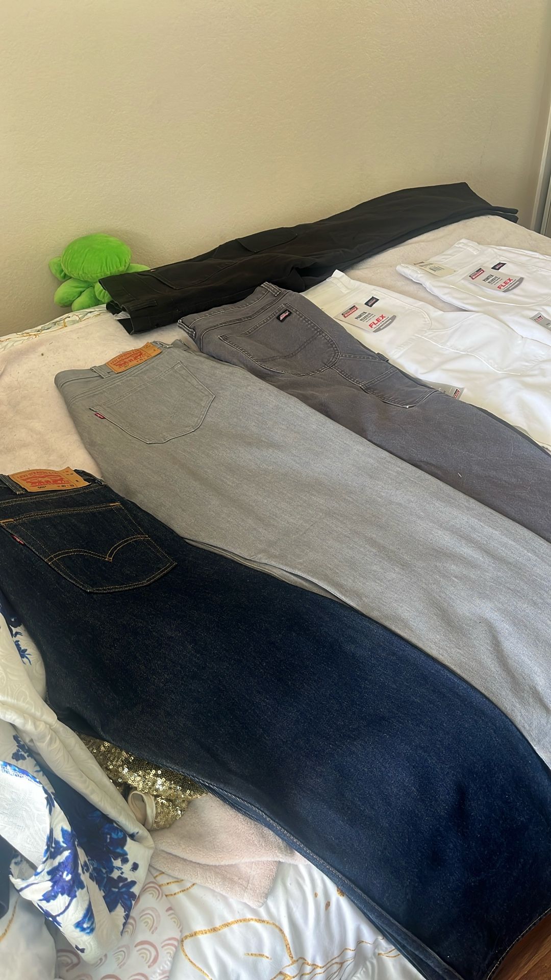 Levi And Dickies Pants