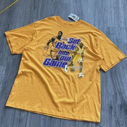 VTG Y2K Kobe Bryant ‘Get Back Into Our Game’ Graphic Tee