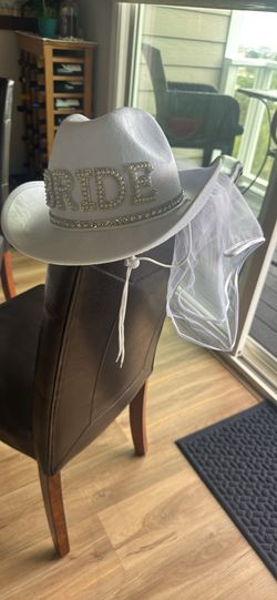 Bride Cowboy Hat Bachelorette