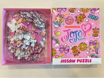 NEW Sealed JoJo Siwa Nickelodeon Jigsaw Puzzle BFF Rainbow Bow Puppy 2020