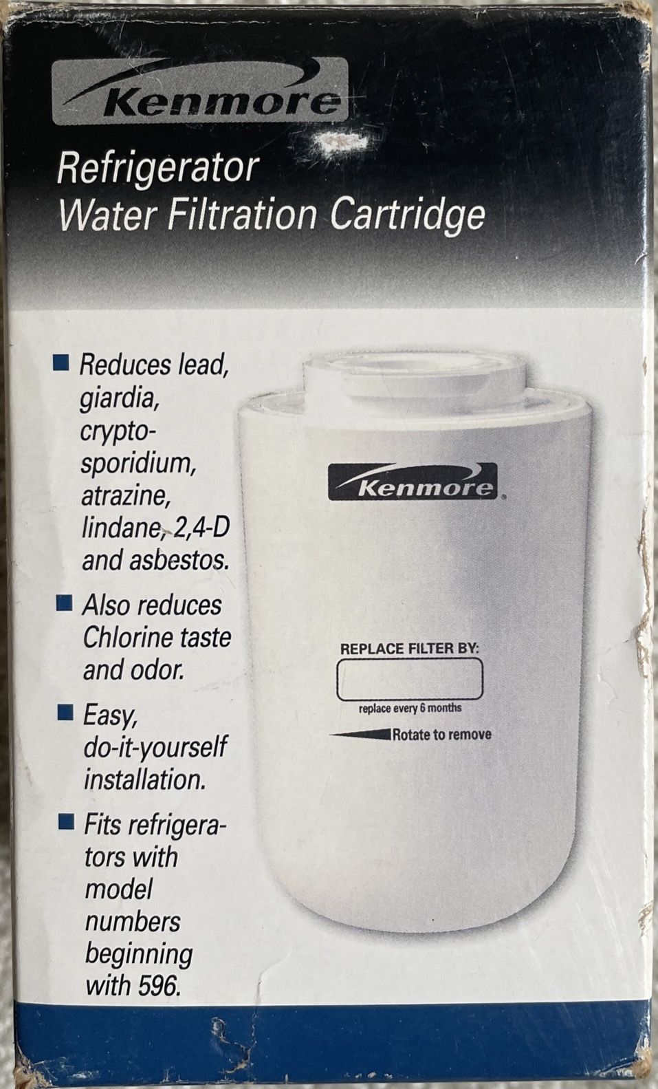 Kenmore Refrigerator Water Filter Filtration Cartridge 46-9014 New In Opened Box