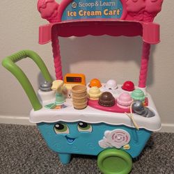 Leap Frog Ice Cream Cart 