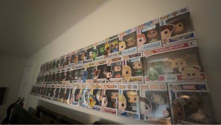 FUNKO POP COLLECTION - 49 TOTAL FUNKOS
